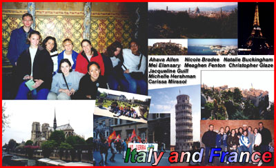 Italy and France Montage